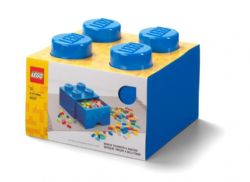 BRIQUE TIROIR DE LEGO 4 BOUTONS  - BLEU